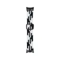 Beline pasek Mi Band 8 Textile czarno|biały  black|white Photo