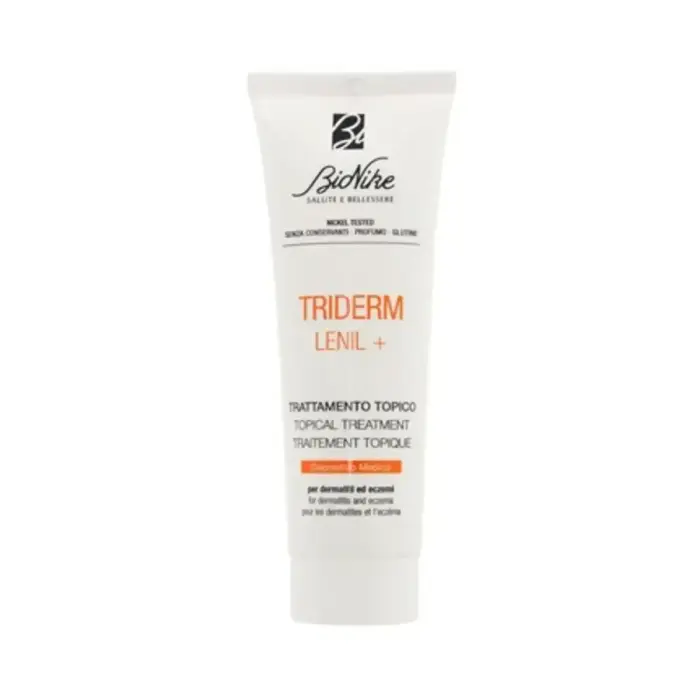 BioNike, Triderm Lenil+, Soothing & Anti-Redness, Day & Night, Local Treatment Cream, For Face, 50 ml