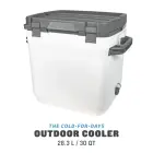 Aukstuma kaste The Cold-For-Days Outdoor Cooler 28,3L balta Foto 8