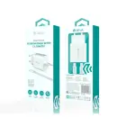 Devia wall charger Smart PD GaN 30W 1x USB-C white + cable USB-C - Lightning Foto 5