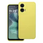 Case SILICONE 2mm for MOTOROLA G35 5G lemon — Фото 1