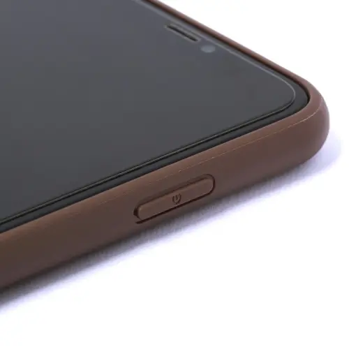 Guess case for iPhone 11 | XR from the 4G Big Metal Logo series - brown Photo