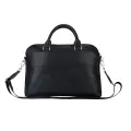 Guess PU Grained Triangle Logo Computer Bag 15|16" Black — Foto 2
