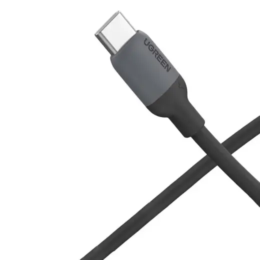 Ugreen US387 20304 провод для передачи данных и зарядки | MFI | USB-C на Lightning | 18W | 1m | черный Фото num