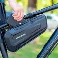 Rockbros B66 waterproof bicycle bag for frame - black Photo