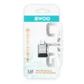 BWOO Adapter USB - USB-C Gray OTG BZ-35 Фото num