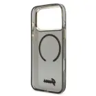 Guess IML Glitter Script Strap MagSafe Case for iPhone 17 Pro Max Black Foto 3