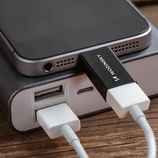 Wozinsky W10GY1S USB-C - USB-A 3.2 10Gb|s Adapter - Black Фото num