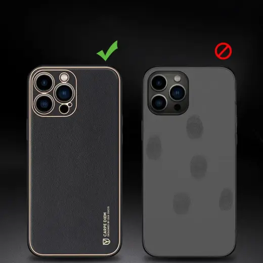 Dux Ducis Yolo elegant case made of soft TPU and PU leather for iPhone 13 Pro red Foto 11