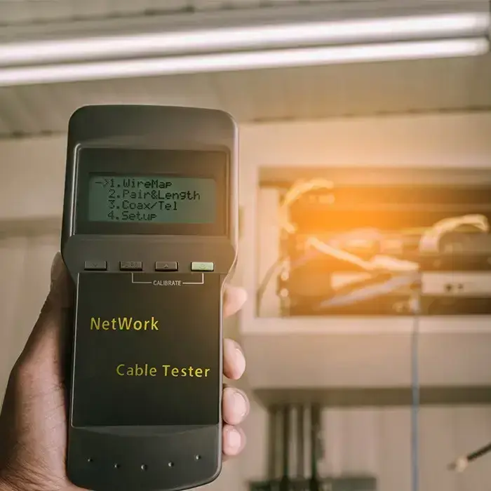 Qoltec LAN wiring tester | RJ45 | RJ12 | BNC Photo