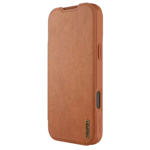 Nillkin Qin Book PRO Case for Apple iPhone 17 Pro Max Brown