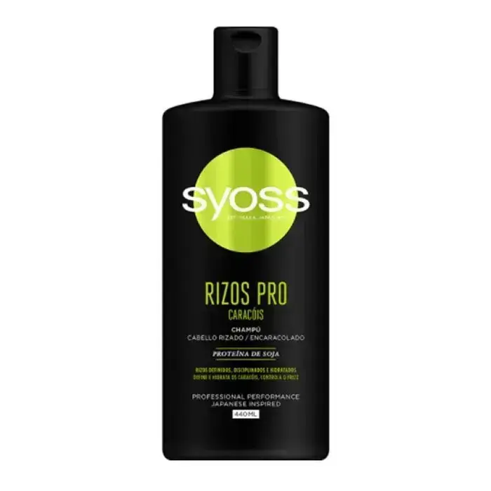 Syoss Shampoo Rizos Pro Definition And Hydration Wavy Or Curly Hair 440ml