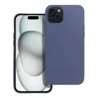 Matt maciņš telefonam iPhone 15 Plus zils — Foto 1