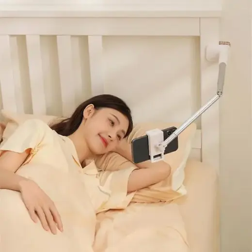 USAMS Uchwyt biurkowy teleskopowy natelefon WX Series czarny|black ZB255WXZJ01 (US-ZB255) Foto 3