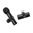 Borofone Lavalier wireless microphone BFK16 Winner Type C black Foto 5