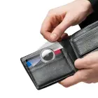 DUX DUCIS card-shaped protective case for AirTag 2 pcs transparent + black Photo