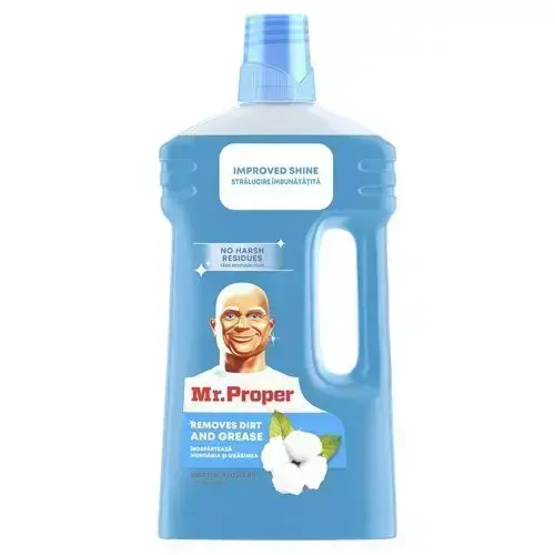 Mr. Proper Cotton Flowers Floor Cleaner 1 L  universal liquid cleaner for floors and hard surfaces