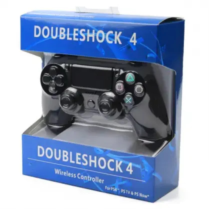 Goodbuy Doubleshock bluetooth džojistiks PS4 (PRO | SLIM) | iOS | Android | PC | Smart TV melns Foto 2