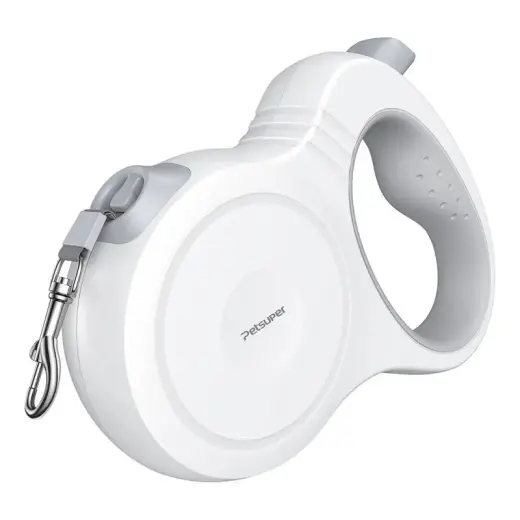 Petsuper Dog Automatic Retractable Leash 5m (white) Фото num