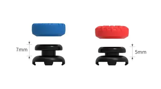 iPega P5029 Silicone Thumb Caps for PS5/PS4 4pcs Red/Blue Foto 3