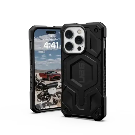 UAG Monarch Pro case with MagSafe for iPhone 14 Pro - black Фото num