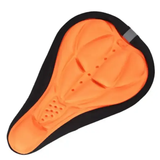 Bike saddle cover orange Foto 4