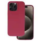 Silicone Lite Case for Iphone 15 burgundy — Фото 1