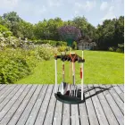 Garden Tool Holder Corner Tool Rack black — Photo 3