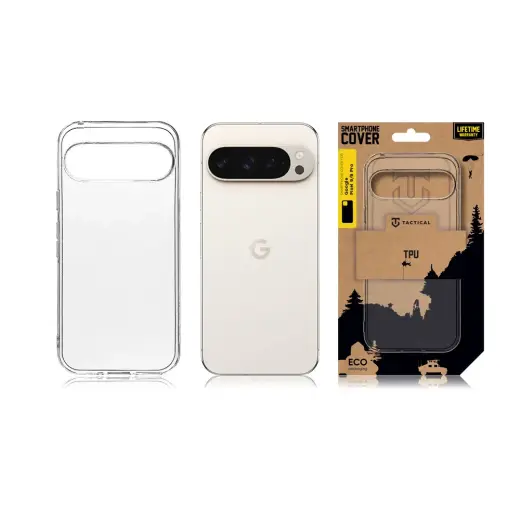 Tactical TPU Cover for Google Pixel 9|9 Pro Transparent Foto 2