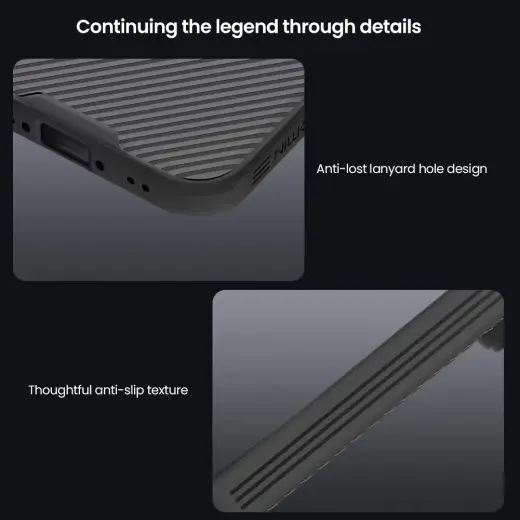 Nillkin CamShield PRO Hard Case for OnePlus 15 Transparent Black Foto 5