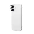 AmazingThing AR Aluminum 2 Lens Glass with Camera Lens Frame for iPhone 16 | 16 Plus - Black Foto 3