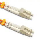 Qoltec Patchcord fiber optic LC/UPC - LC/UPC | Multimode | 50/125 | OM2 | Duplex | 10m — Foto 1