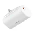 Baseus Compact IP external battery (powerbank) | 5000 mAh | 20W | USB-C, Lightning | white Photo