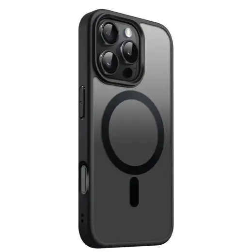 Satin Matt Mag Samsung Galaxy A14 4G / A14 5G cover black Foto 2