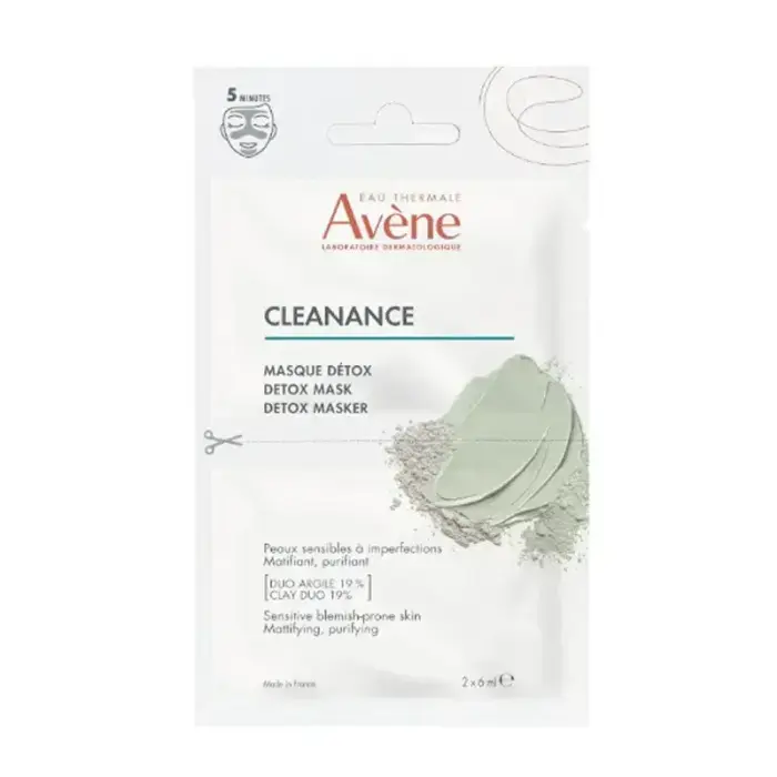 Avène Cleanance Detox Mask 2 x 6 ml