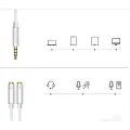 UGREEN 3.5mm Male to Dual 3.5mm Female Headset Splitter (dark grey) Photo
