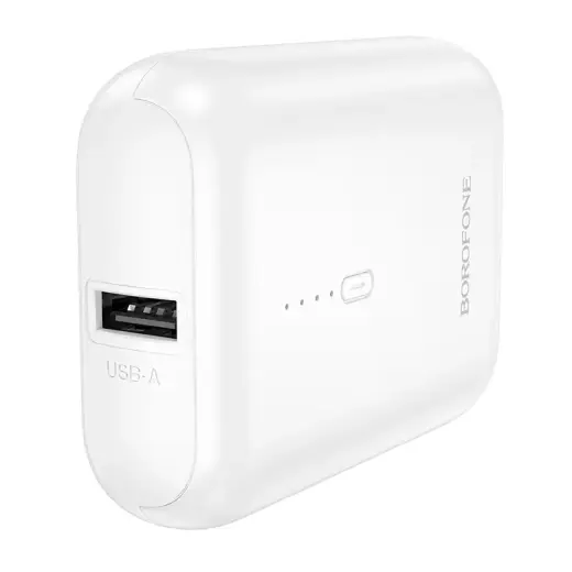 Borofone Power Bank 5000mAh BJ81 Stability - USB - white Foto 2