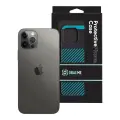 OBAL:ME Flossy Stripes Cover for Apple iPhone 12|12 Pro Black|Teal Photo