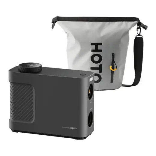 Portable compressor, pump HOTO QWCQB002 (3x 2500 mAh, 150 PSI, 350 L, 12V) Foto 8