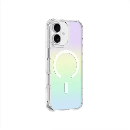 AmazingThing Minimal Mag case for iPhone 17 compatible with MagSafe rainbow - multicolor Photo