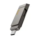 Pendrive 128GB USB 3.2 (USB A + USB C) Hoco UD15 gray — Foto 3