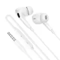 Borofone Earphones BM100 Pro Fuente with microphone white Foto 4