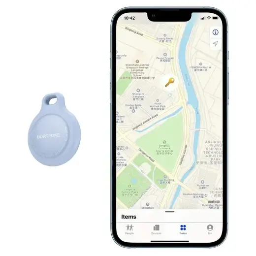 Borofone Tracker BC101 Exquisite (Apple only) white Foto 3