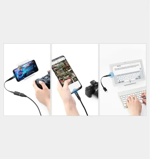 Ugreen adapter micro USB to USB Type C adapter black (30391) Фото num