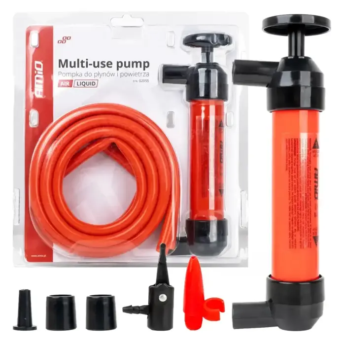 Air and oil hand pump 3 in 1 AMIO-02055