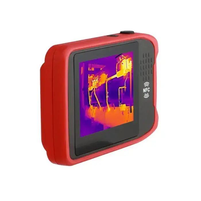 Portable thermal imager, 256x192,   -20?~550?,  56?×42?,  25Hz,  3.5' touch LCD, UNI-T