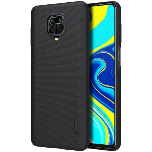 Nillkin Super Frosted Back Cover for Xiaomi Redmi Note 9 PRO|PRO MAX|9S Black Photo
