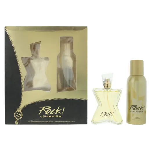 Set Shakira: Rock, Eau De Toilette, For Women, 80 ml + Rock, Deodorant Spray, For Women, 150 ml