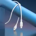 Borofone BX113 Lenny datu pārraides un uzlādes vads | USB-C uz USB-C | 60W | 1m | balts Foto 3