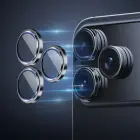 Rock Tempered glass Pure Series Camera Lens on camera for Iphone 17 (lens 2 pieces) black Foto 6